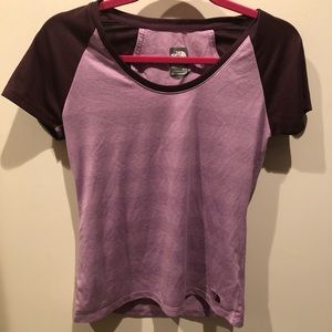 Purple North Face Quick Drying Tee